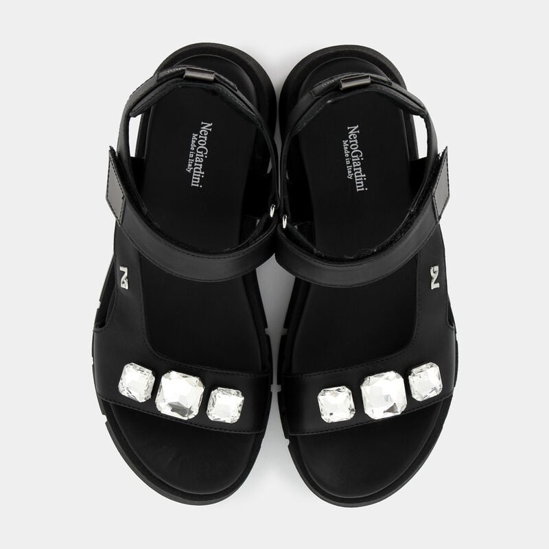 SCARPE da DONNA | SANDALI NERO GIARDINI