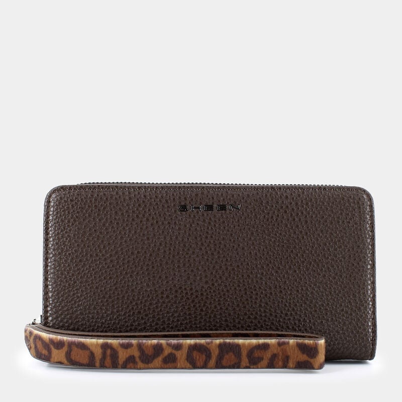 I24 da SHEEN JI | 102 LEOPARD CIOCCO I24 SHEEN