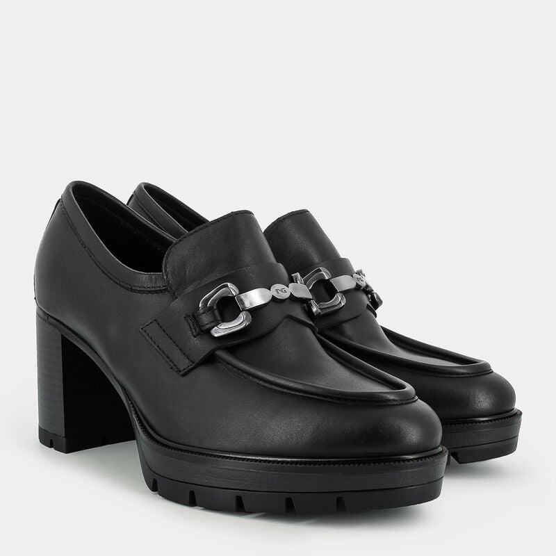 SCARPE da DONNA | MOCASSINI NERO GIARDINI
