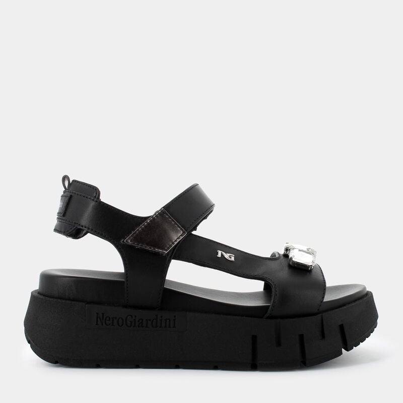 SCARPE da DONNA | SANDALI NERO GIARDINI