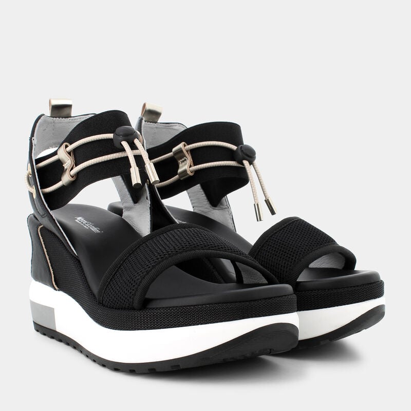 SCARPE da DONNA | SANDALI NERO GIARDINI