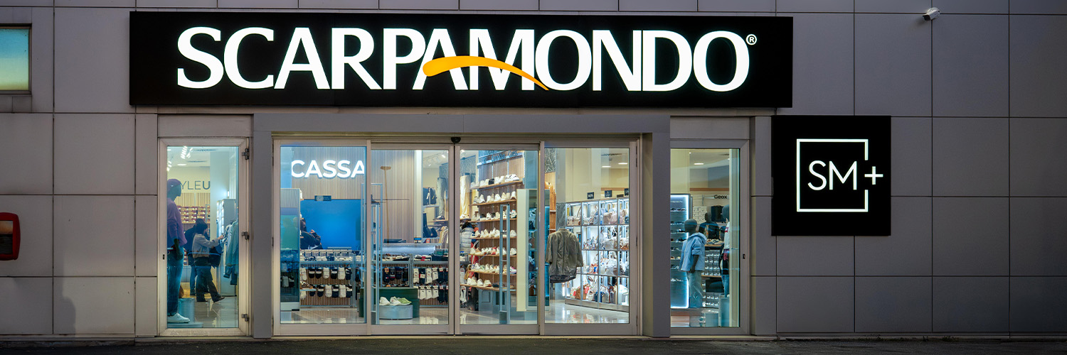 Il nuovo store concept Scarpamondo SM+